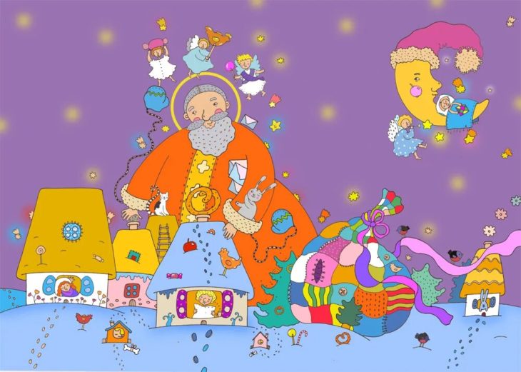 100 детских рисунков на День святого Николая: лучшие идеи и традиции для срисовки