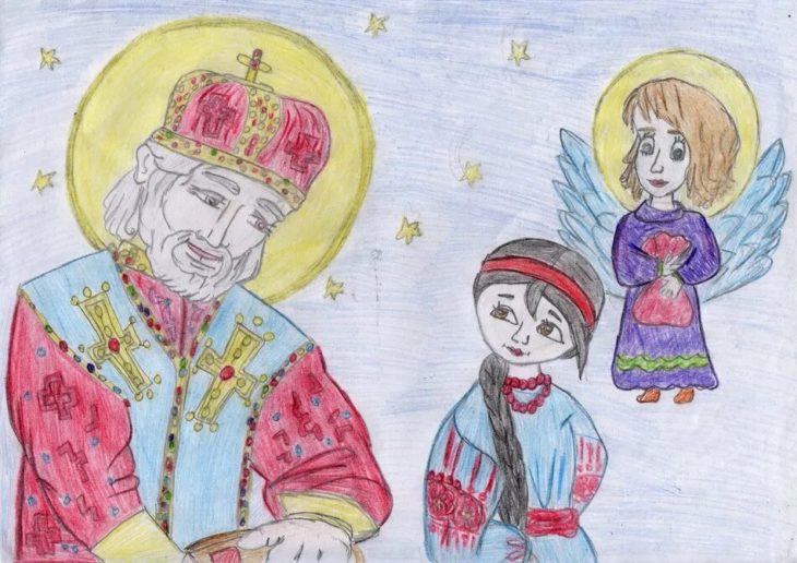 100 детских рисунков на День святого Николая: лучшие идеи и традиции для срисовки
