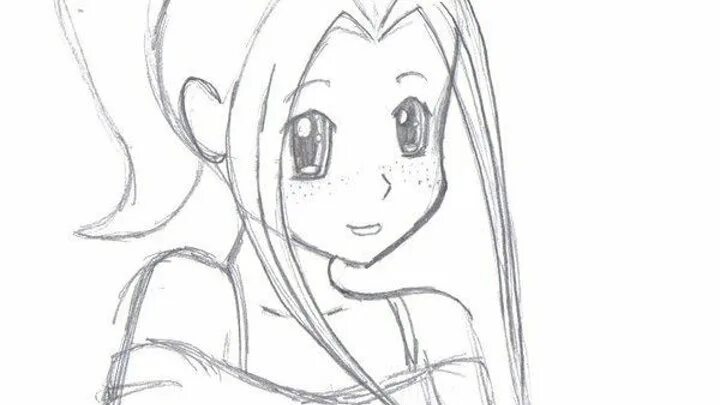 200 аниме рисунков для начинающих карандашом для срисовки